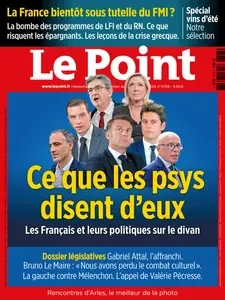 Le Point N.2708 - 27 Juin 2024 [Magazines]