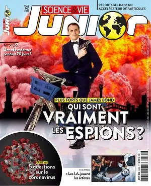 Science et Vie Junior N°368 – Mai 2020 [Magazines]