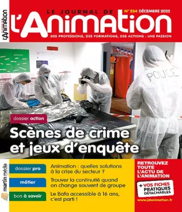 Le Journal De L’Animation N°234 – Décembre 2022 [Magazines]