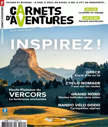 Carnets d’Aventures N°70 – Janvier-Mars 2023 [Magazines]