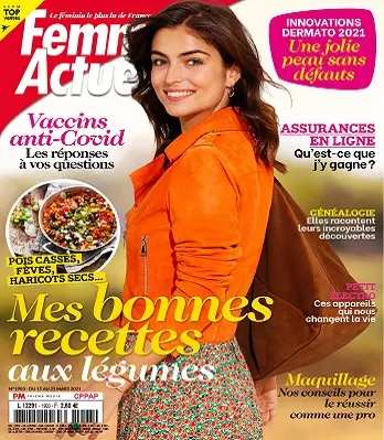 Femme Actuelle N°1903 Du 15 au 21 Mars 2021  [Magazines]