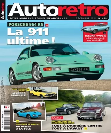 Autoretro N°469 – Décembre 2021 [Magazines]