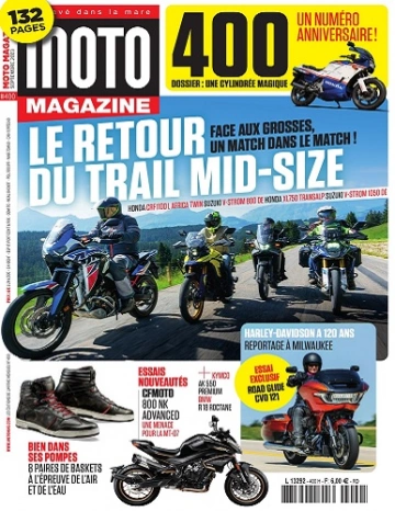 Moto Magazine N°400 – Septembre 2023 [Magazines]