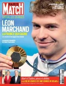 Paris Match N.3926 - 1 Août 2024 [Magazines]