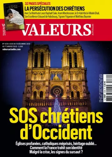 Valeurs Actuelles - 19 Décembre 2019 [Magazines]