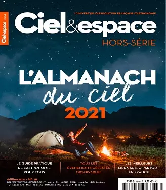 Ciel et Espace Hors Série N°38 – Almanach 2021  [Magazines]