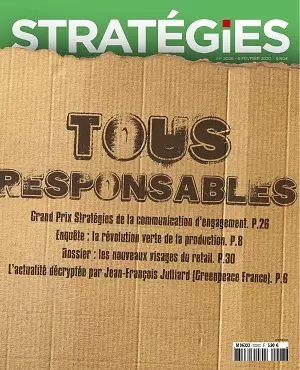 Stratégies N°2026 Du 6 Février 2020  [Magazines]