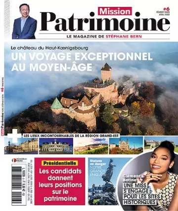 Mission Patrimoine N°6 – Février-Avril 2022 [Magazines]