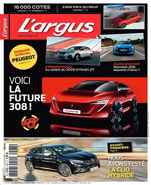 L’Argus N°4567 Du 30 Janvier 2020 [Magazines]