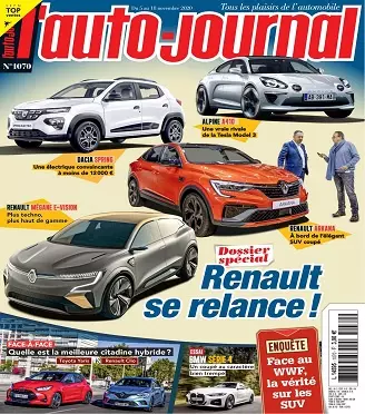 L’Auto-Journal N°1070 Du 5 au 18 Novembre 2020  [Magazines]