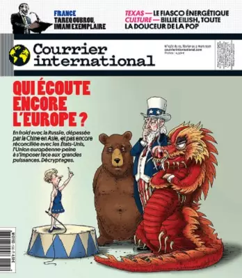 Courrier International N°1582 Du 25 Février 2021 [Magazines]