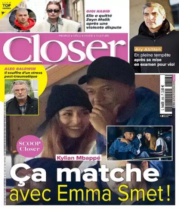 Closer N°856 Du 5 au 11 Novembre 2021 [Magazines]