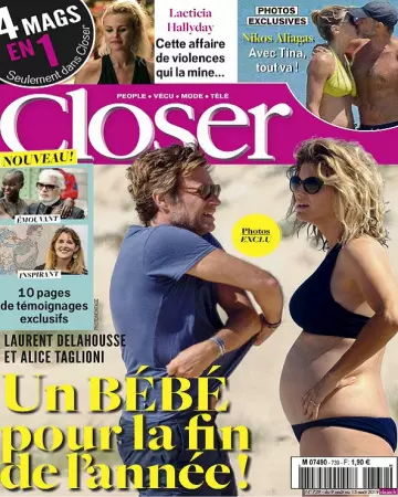 Closer N°739 Du 9 Août 2019 [Magazines]