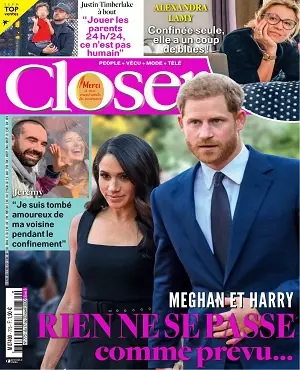 Closer N°775 Du 17 au 23 Avril 2020 [Magazines]