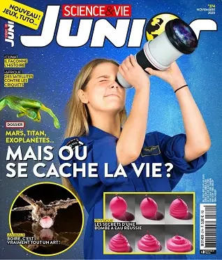 Science et Vie Junior N°374 – Novembre 2020 [Magazines]