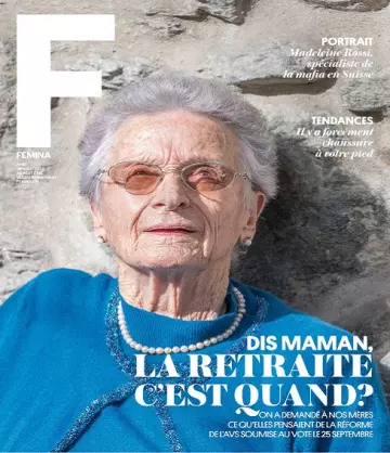 Femina N°35 Du 28 Août 2022  [Magazines]