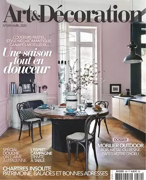 Art et Décoration N°549 – Avril 2020  [Magazines]