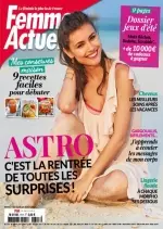 Femme Actuelle - 21 au 27 Août 2017 [Magazines]