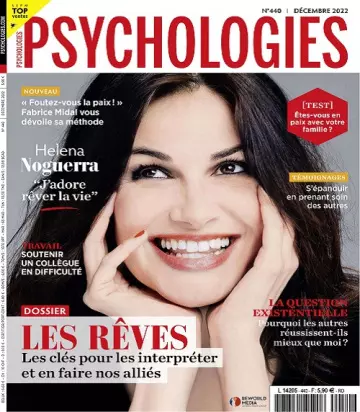 Psychologies Magazine N°440 – Décembre 2022 [Magazines]