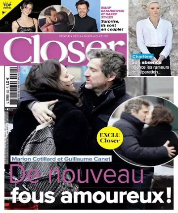 Closer N°929 Du 31 Mars 2023 [Magazines]