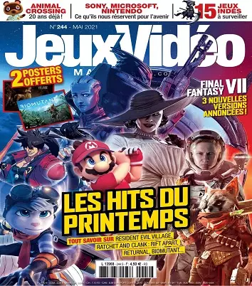 Jeux Vidéo Magazine N°244 – Mai 2021 [Magazines]