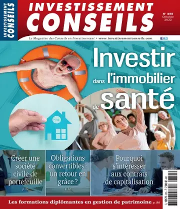 Investissement Conseils N°855 – Octobre 2022 [Magazines]