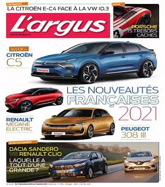 L’Argus N°4585 Du 17 Décembre 2020 [Magazines]