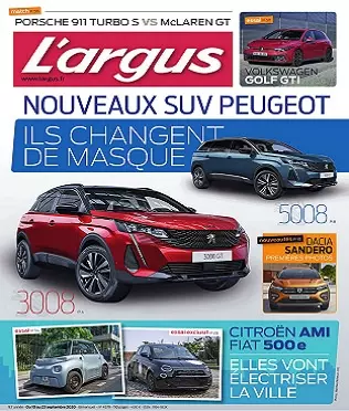 L’Argus N°4579 Du 10 au 23 Septembre 2020 [Magazines]