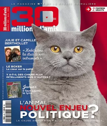 30 Millions d’Amis N°405 – Mars 2022 [Magazines]