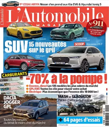 L’Automobile Magazine N°910 – Avril 2022 [Magazines]