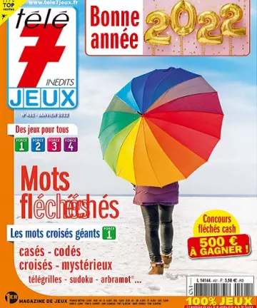 Télé 7 Jours Jeux N°96 – Janvier 2022 [Magazines]