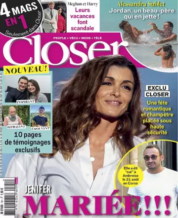 Closer N°741 Du 23 Août 2019 [Magazines]