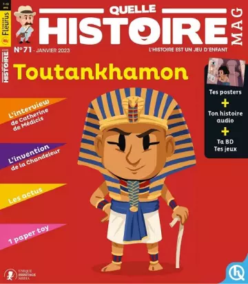 Quelle Histoire Mag N°70 – Décembre 2022 [Magazines]