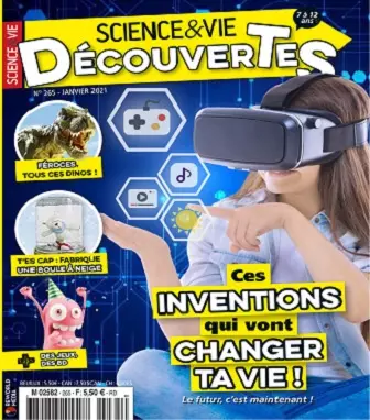 Science et Vie Découvertes N°265 – Janvier 2021 [Magazines]