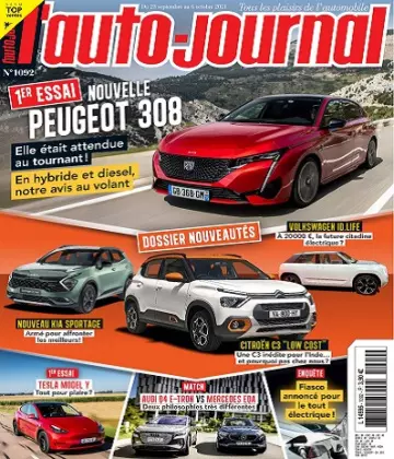 L’Auto-Journal N°1092 Du 23 Septembre 2021 [Magazines]