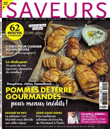 Saveurs N°292 – Mars 2023 [Magazines]