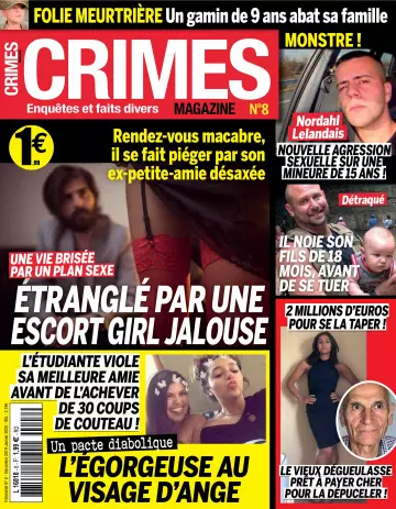 Crimes Magazine N°8 - Décembre 2019 - Janvier 2020 [Magazines]