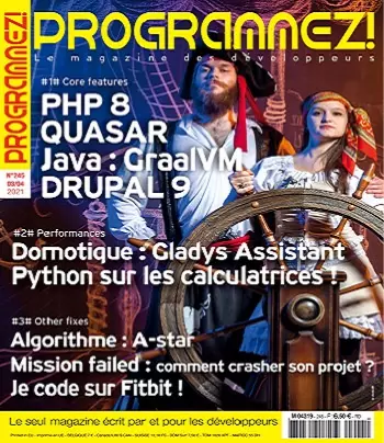 Programmez N°245 – Mars-Avril 2021 [Magazines]