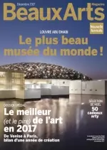 Beaux Arts Magazine - Décembre 2017 [Magazines]