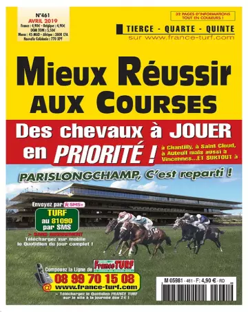 Mieux Réussir aux Courses N°461 – Avril 2019  [Magazines]