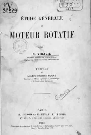 Étude générale du moteur rotatif  [Livres]