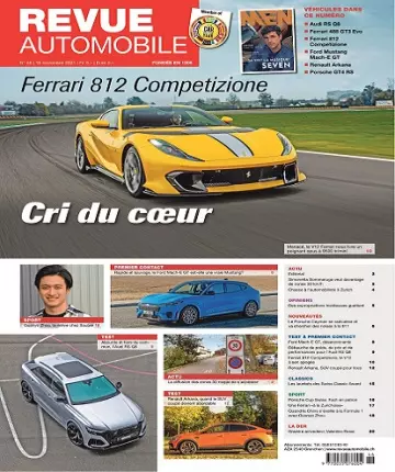 Revue Automobile N°46 Du 18 Novembre 2021 [Magazines]