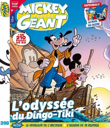 Mickey Parade Géant N°390 – Septembre-Octobre 2022 [Magazines]