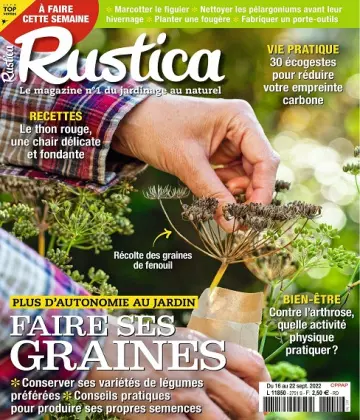 Rustica N°2751 Du 16 au 22 Septembre 2022 [Magazines]