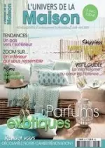 L’UNIVERS DE LA MAISON – AVRIL-MAI 2018 [Magazines]