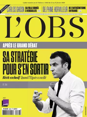 L’Obs N°2833 Du 21 au 27 Février 2019  [Magazines]