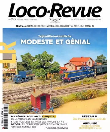 Loco-Revue N°895 – Février 2022 [Magazines]