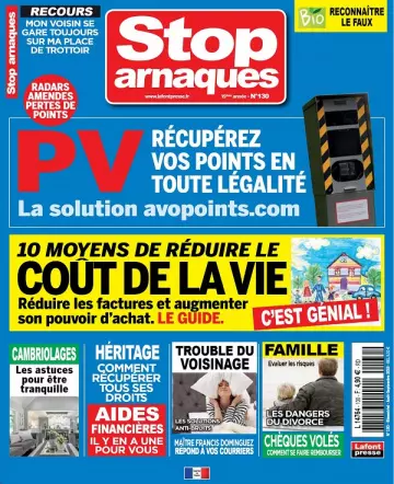 Stop Arnaques N°130 – Août-Septembre 2019  [Magazines]