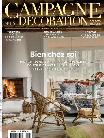 Campagne Décoration N°115 – Décembre 2018-Janvier 2019 [Magazines]