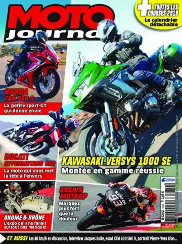 Moto Journal N°2249 Du 13 Février 2019 [Magazines]